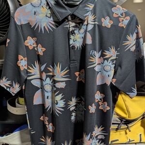 Travis Mathew Floral Pattern NWT